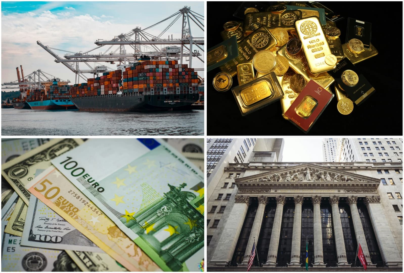 Convexe's Data: Freight, commodities, forex, NYSE