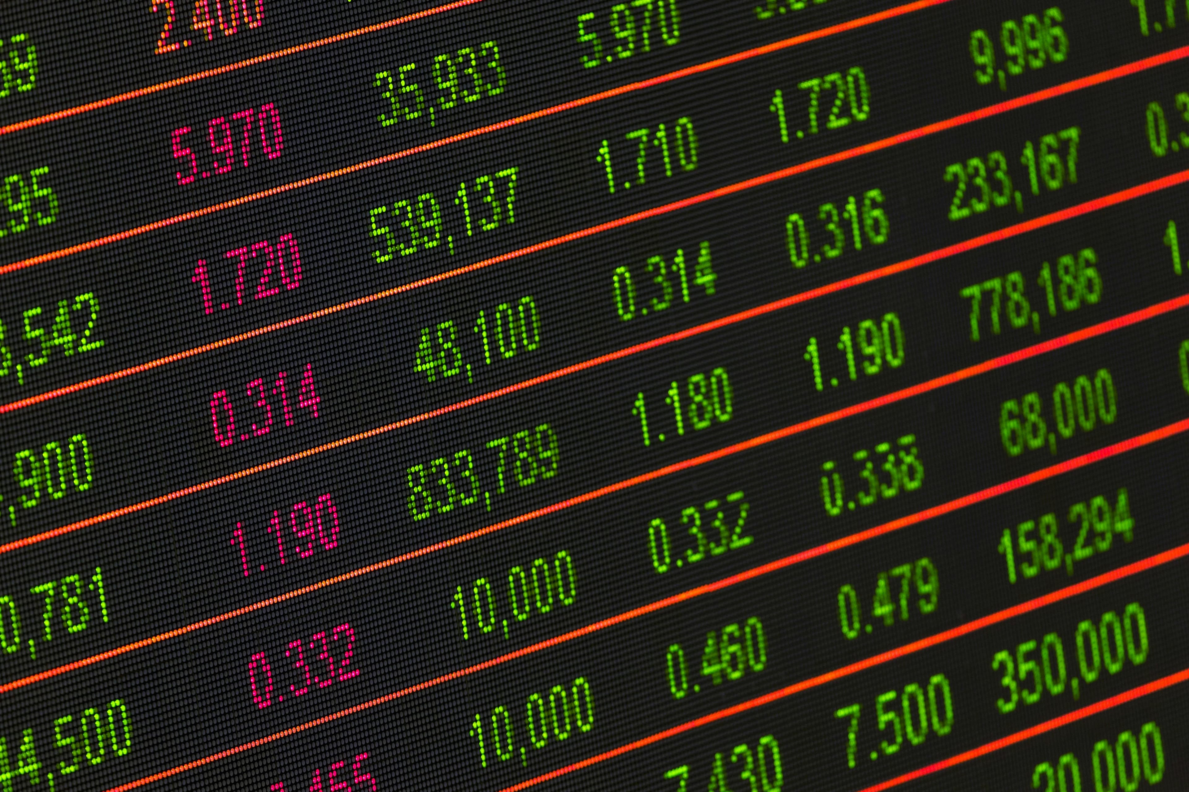Convexe's Data: Freight, commodities, forex, NYSE